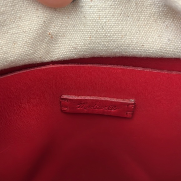 Madewell The Austin Crossbody Red Bag - Picture 10 of 11